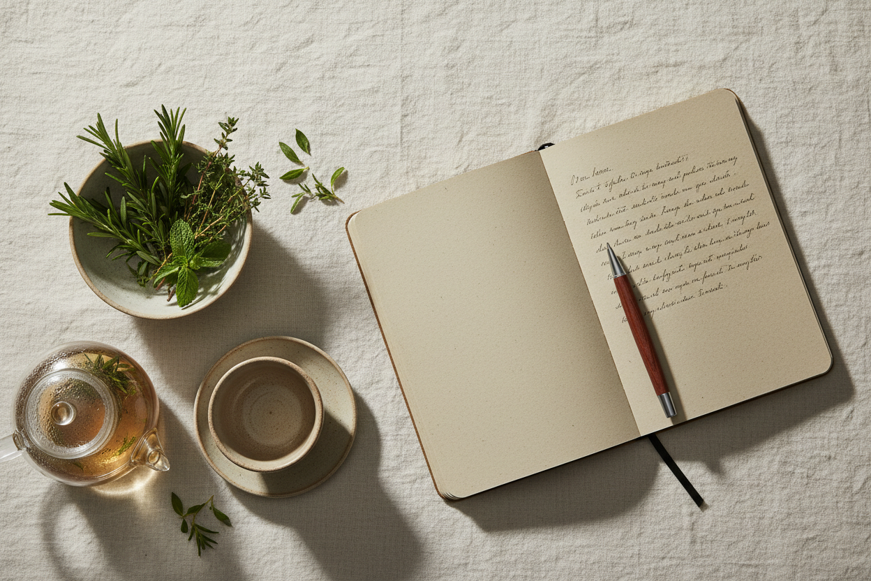 Wellness journal hero