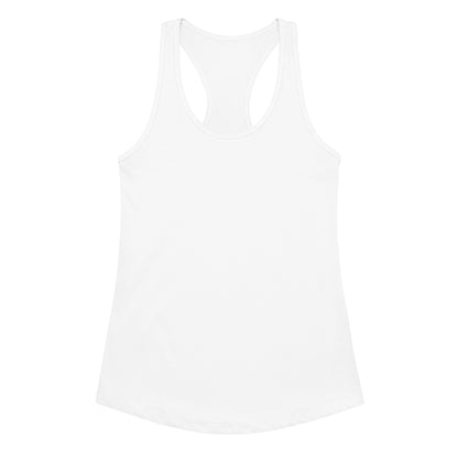 White tank top on a white background