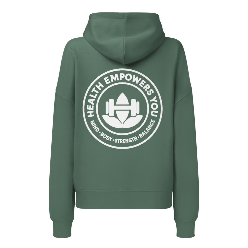 Empowerfit Organic Comfort Hoodie – Naturally Stylish, Everyday Ready